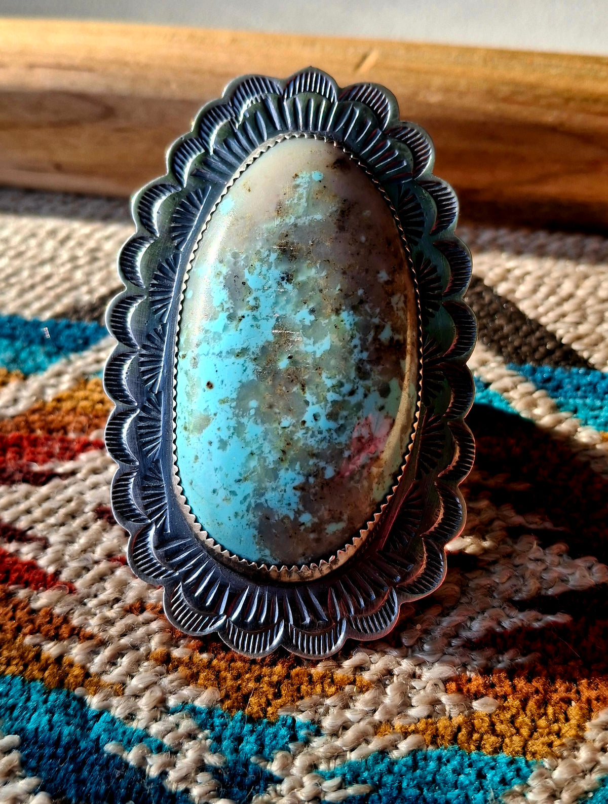 Turquoise Adjustable Ring