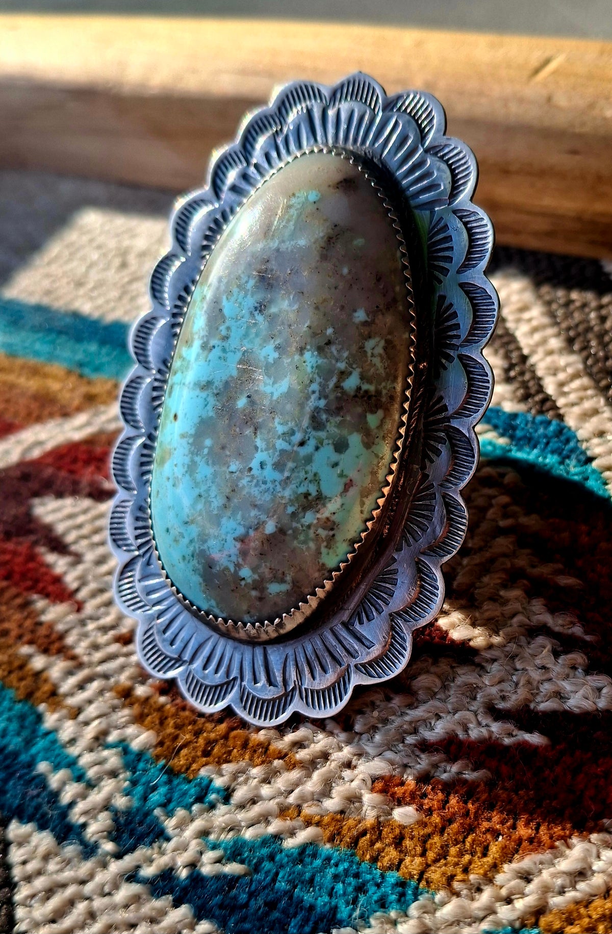 Turquoise Adjustable Ring