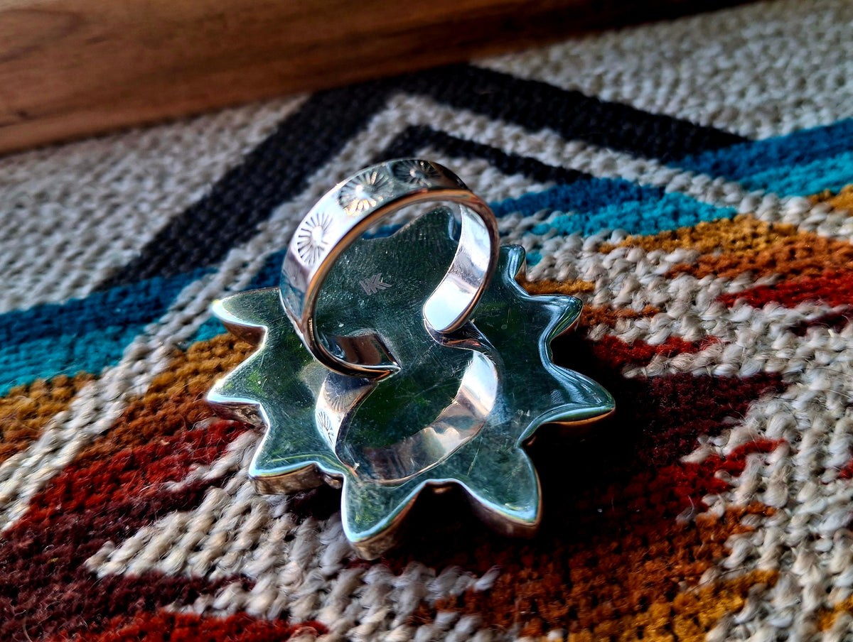 Wild Horse/Phosphosiderite Adjustable Ring