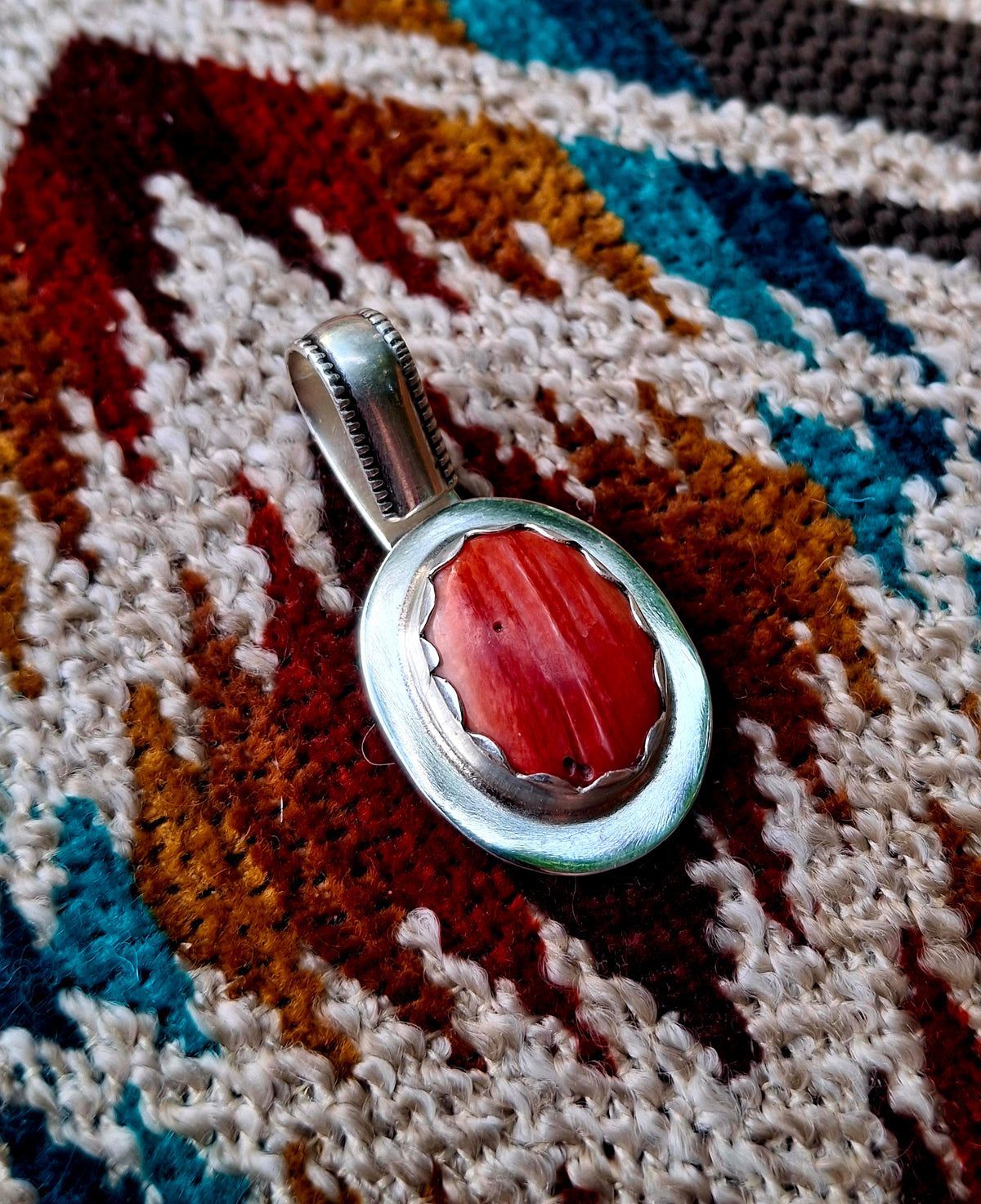 Red Spiny Pendant