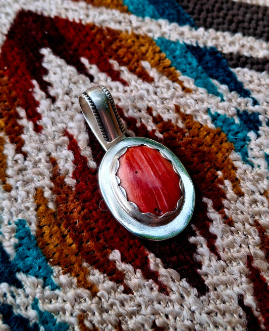 Red Spiny Pendant