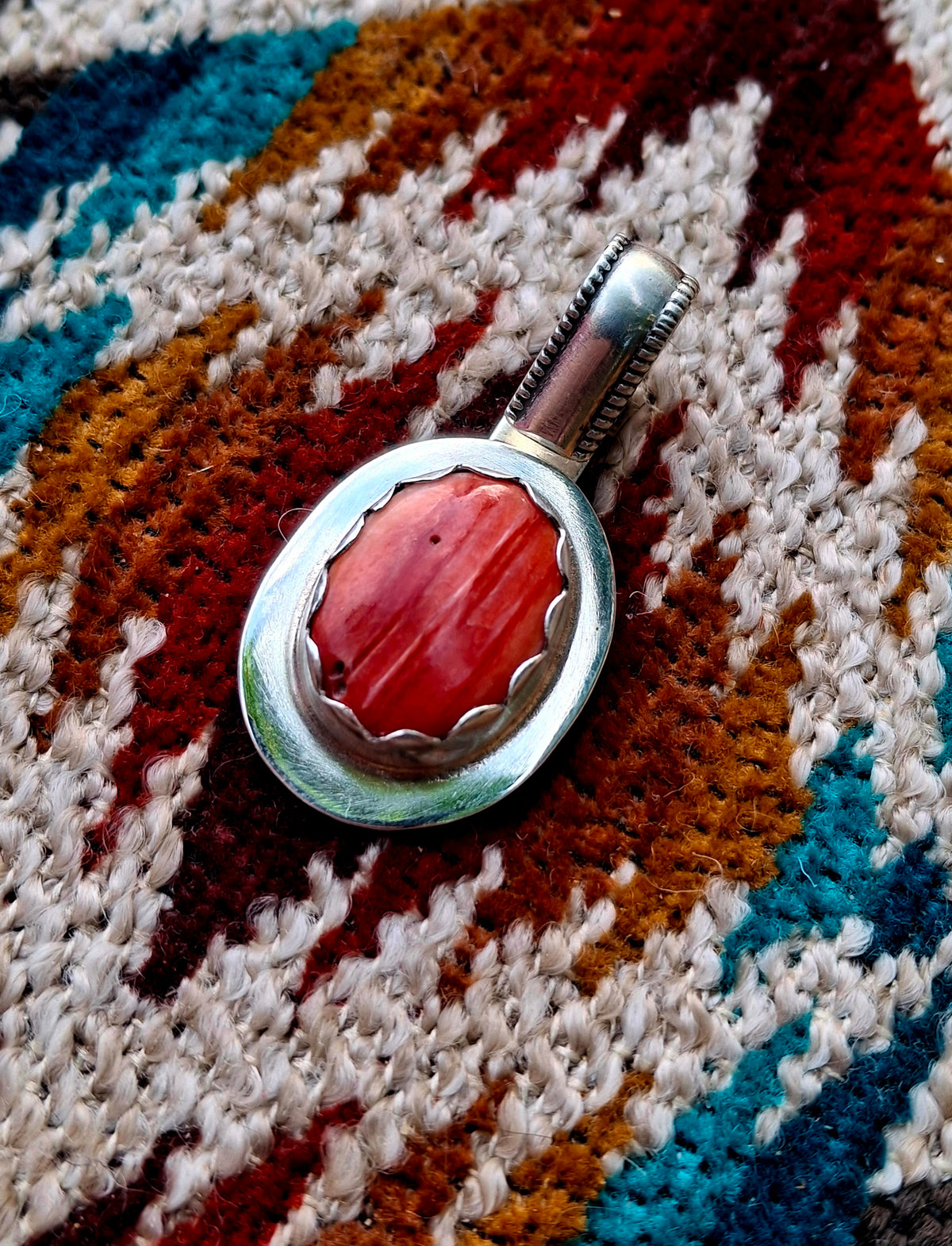 Red Spiny Pendant