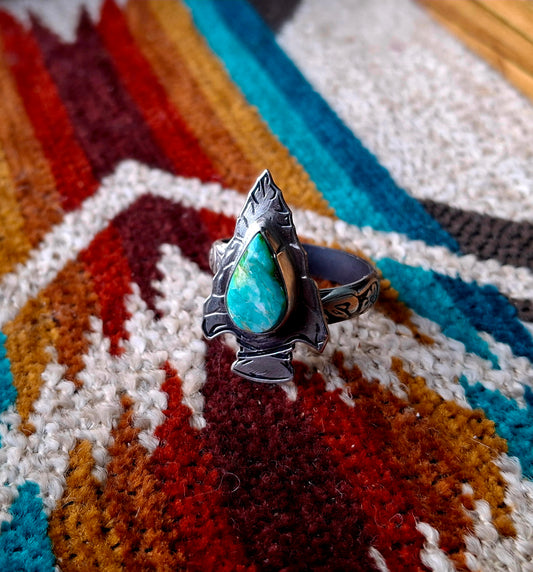 Sierra Bella Arrowhead Adjustable Ring