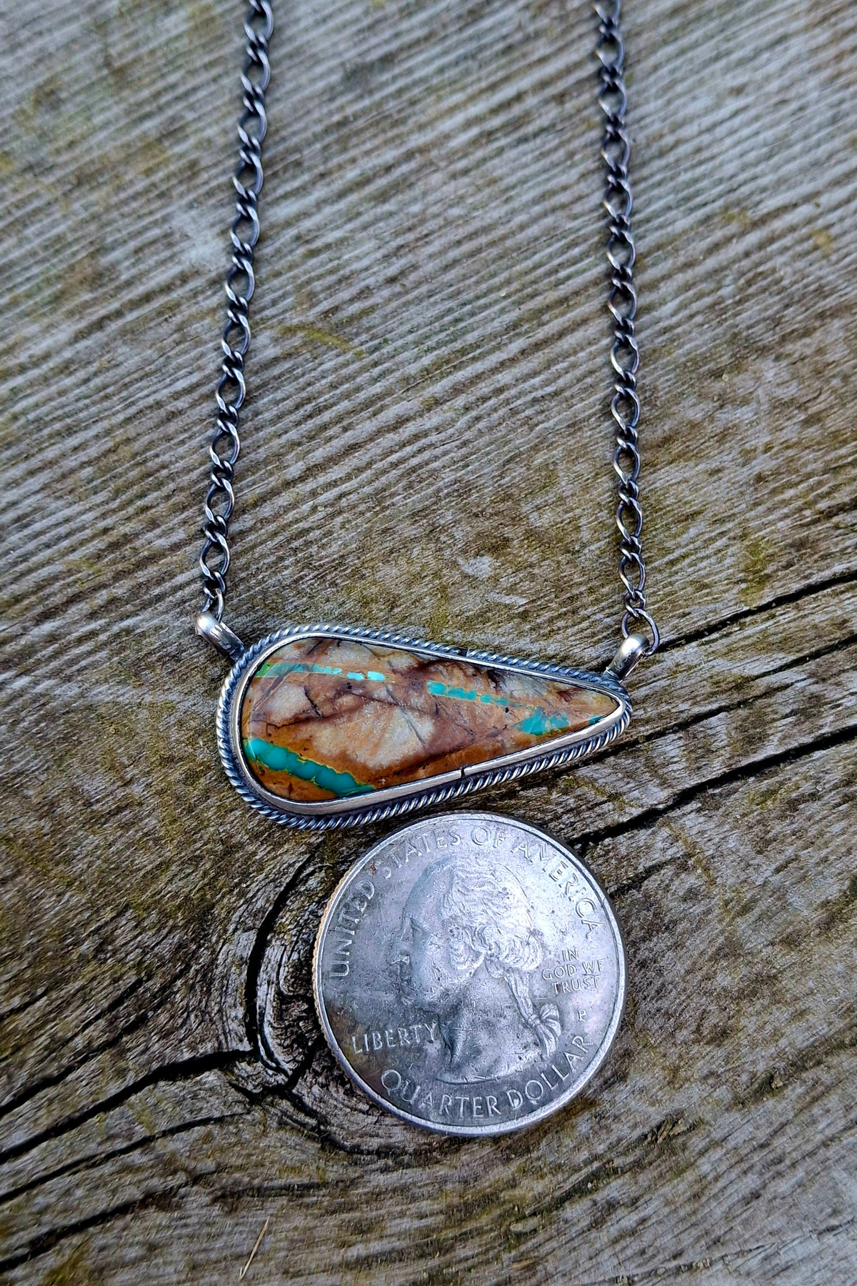 Boulder Turquoise Necklace