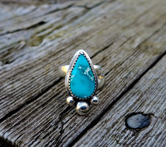 White Water Adjustable Ring - R135