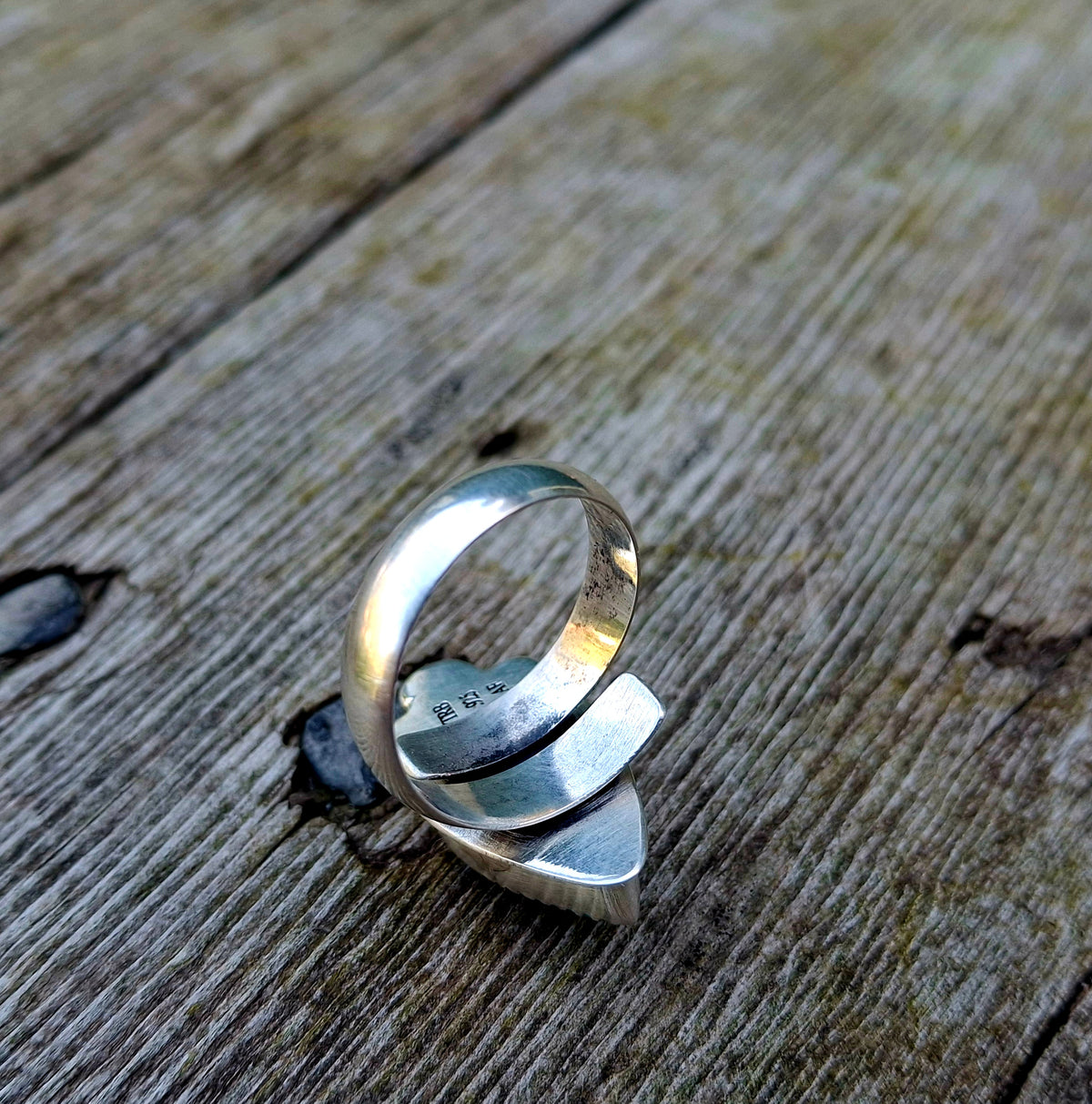 White Water Adjustable Ring