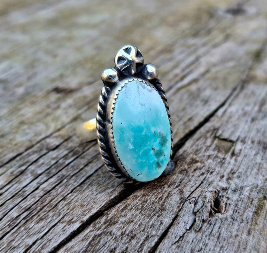 Arizona Turquoise Adjustable Ring - R134