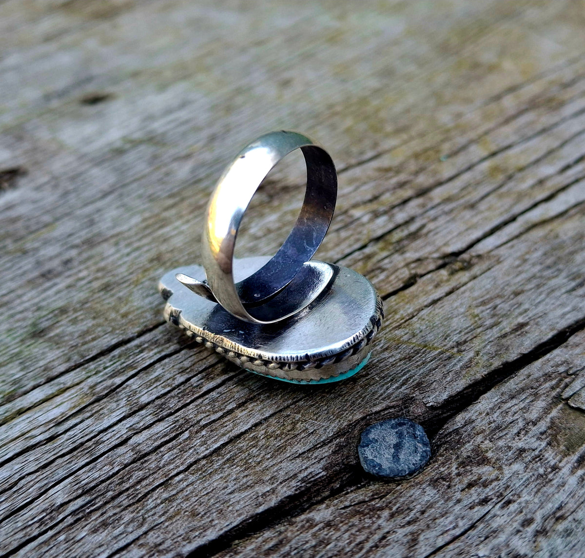 Arizona Turquoise Adjustable Ring