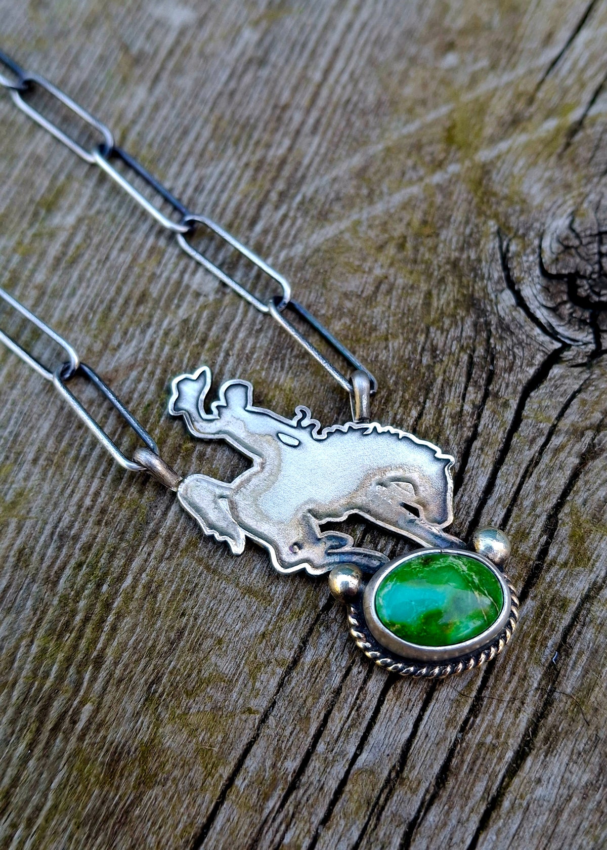 Sonoran Gold Bronc Necklace