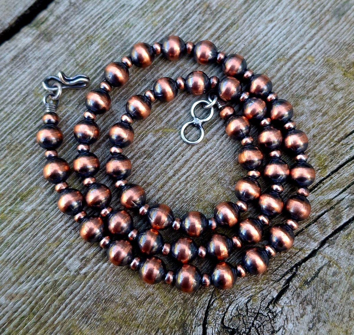 Copper Bead Necklace