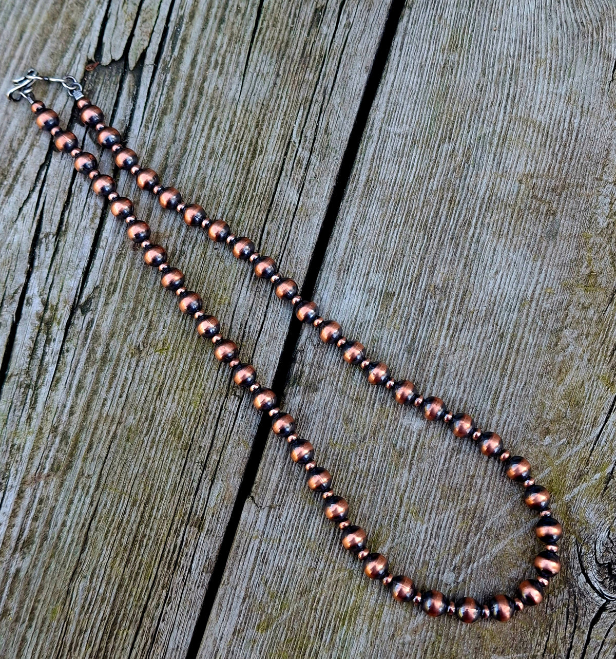 Copper Bead Necklace