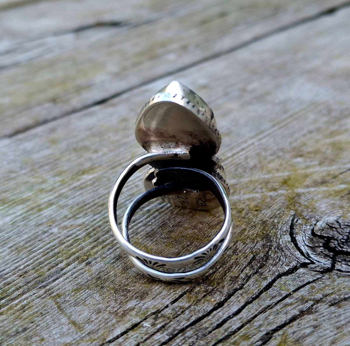 Purple Spiny/Opal Adjustable Ring