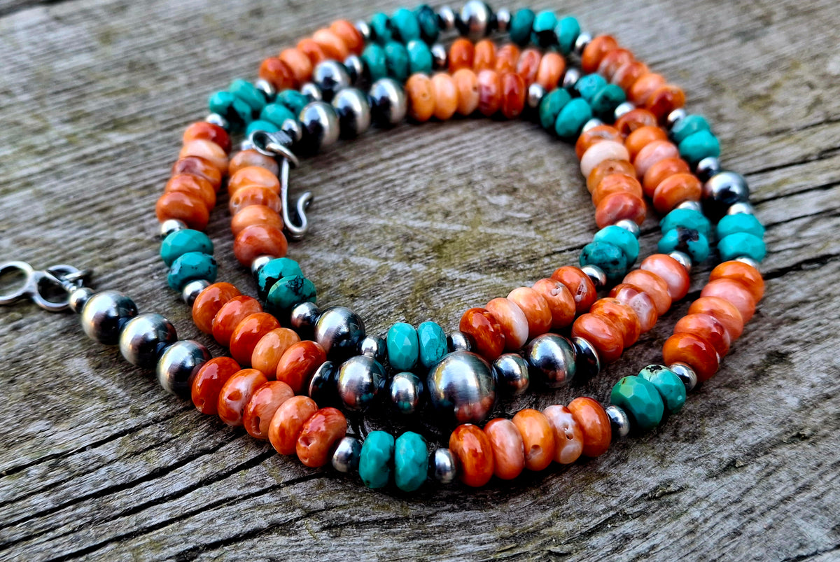 Hubei/Spiny Beaded Necklace