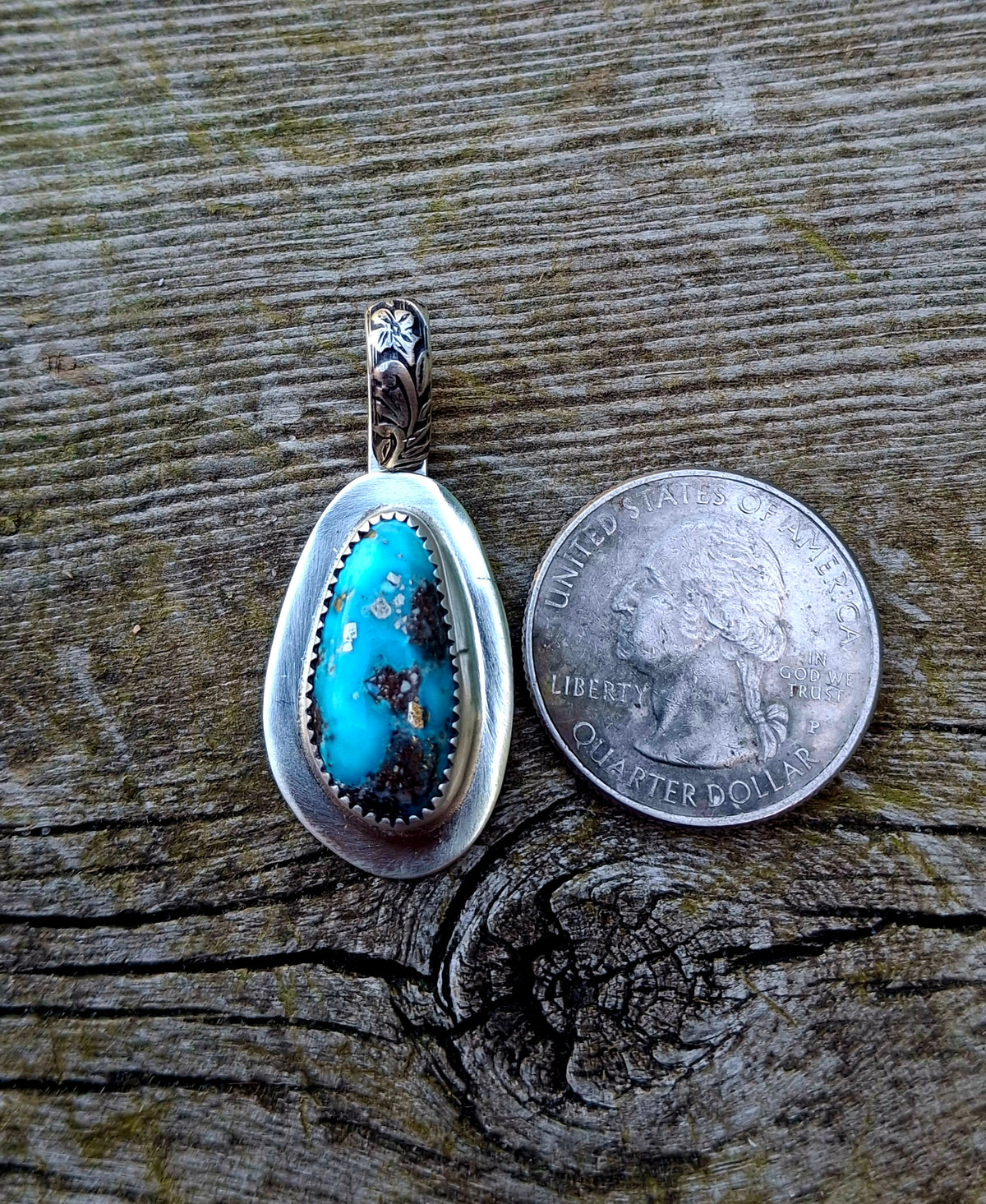 Bluebird Pendant on Shepherds Hook