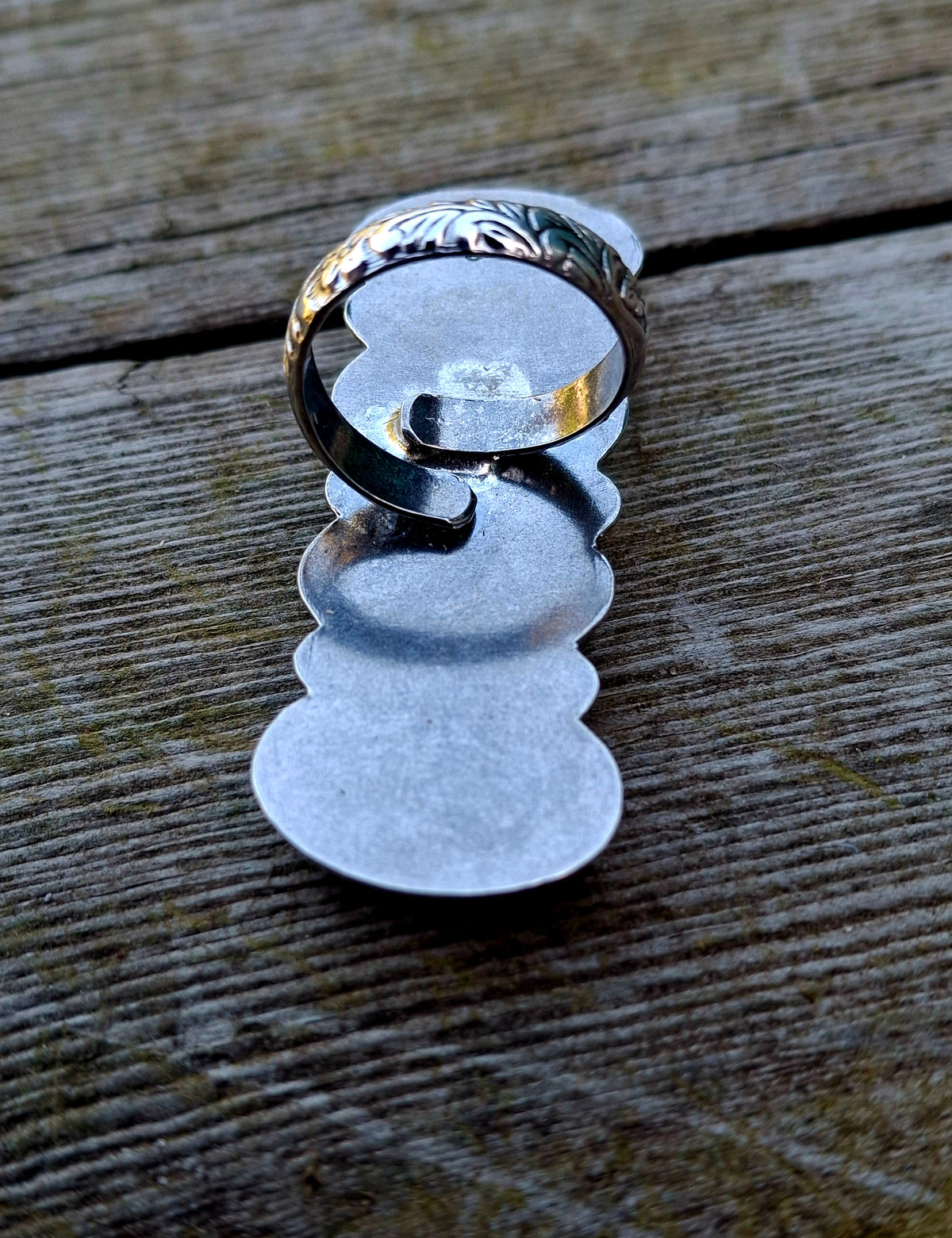 Mixed Turquoise Crawler Ring
