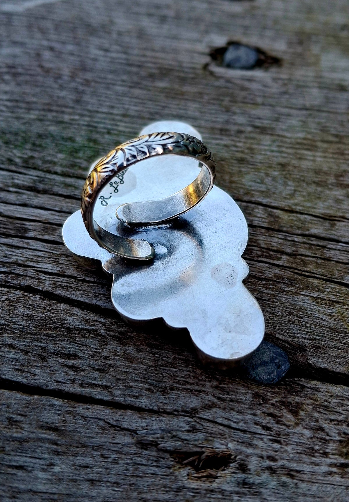 Sonoran Gold Cluster Adjustable Ring