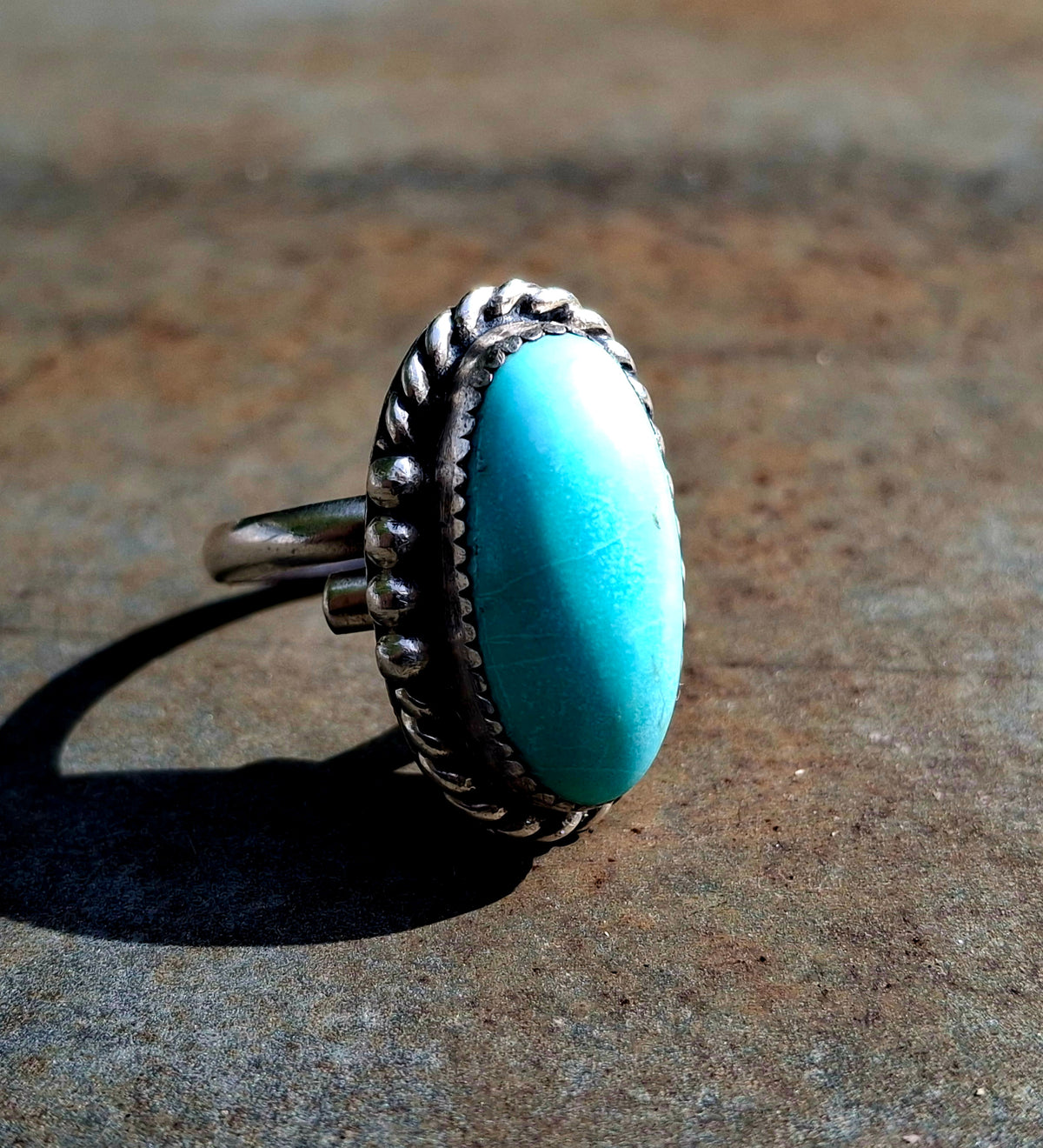 Arizona Turquoise Adjustable Ring