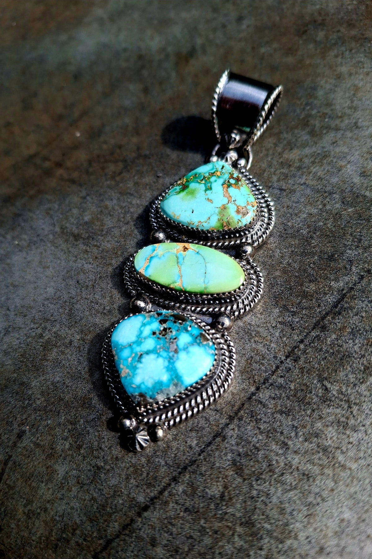 Sonoran Gold/Whtie Water Pendant