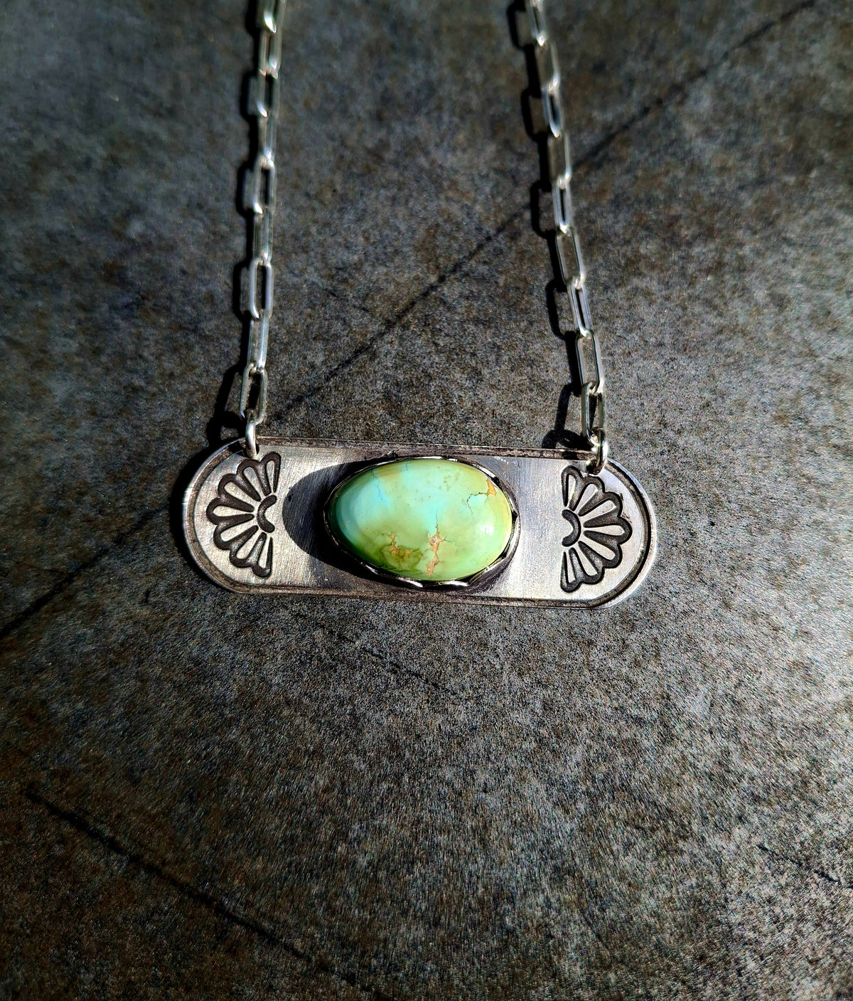Sonoran Gold Bar Necklace