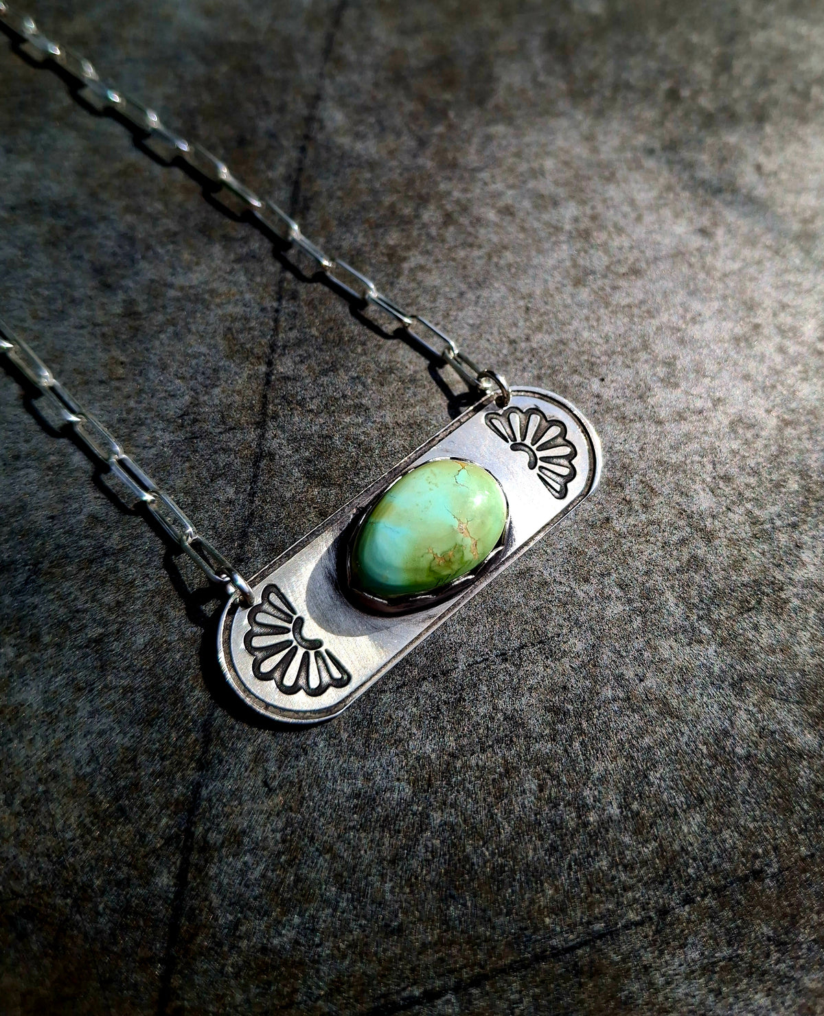 Sonoran Gold Bar Necklace