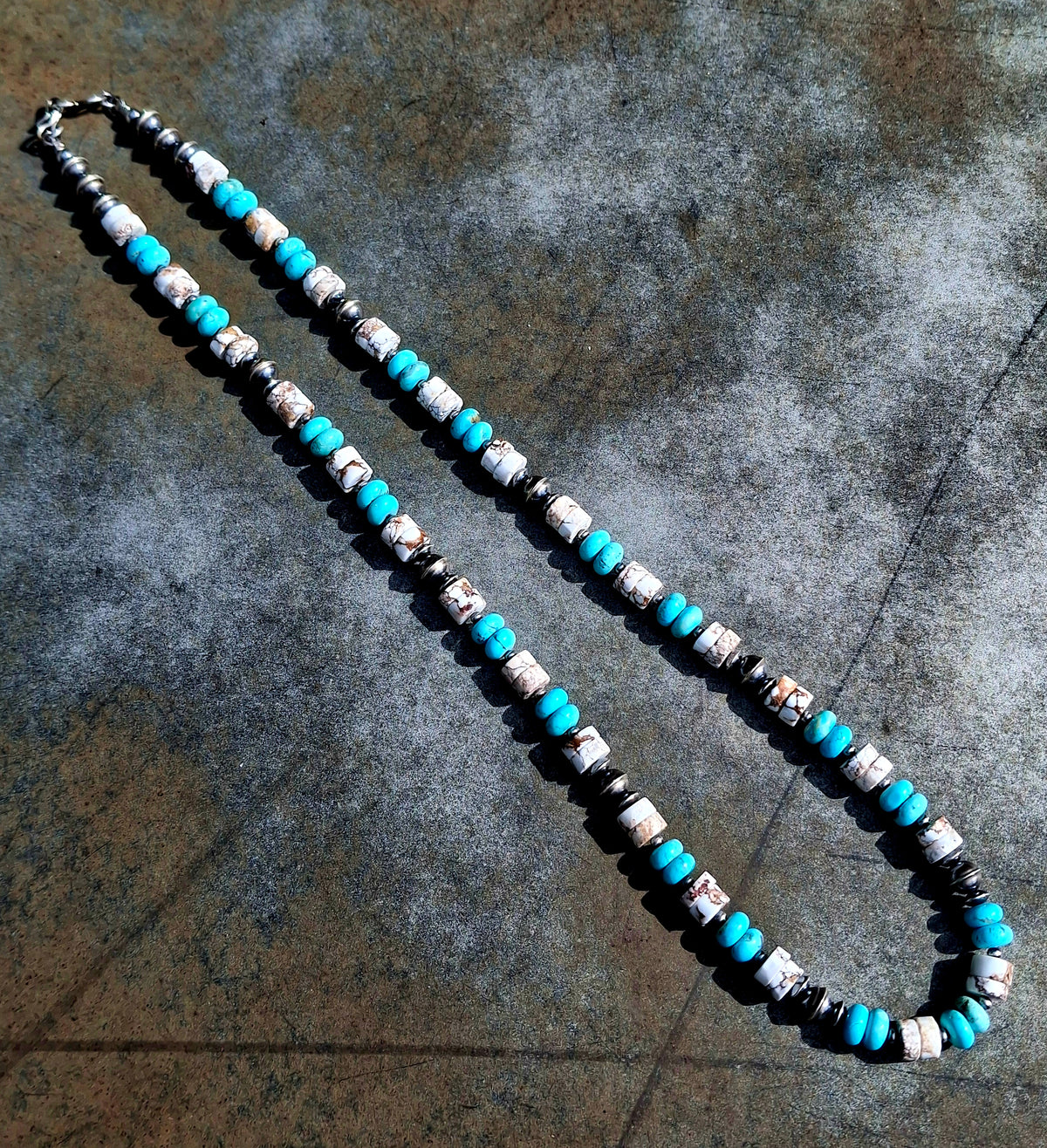 Kingman/Wild Horse Bead Necklace