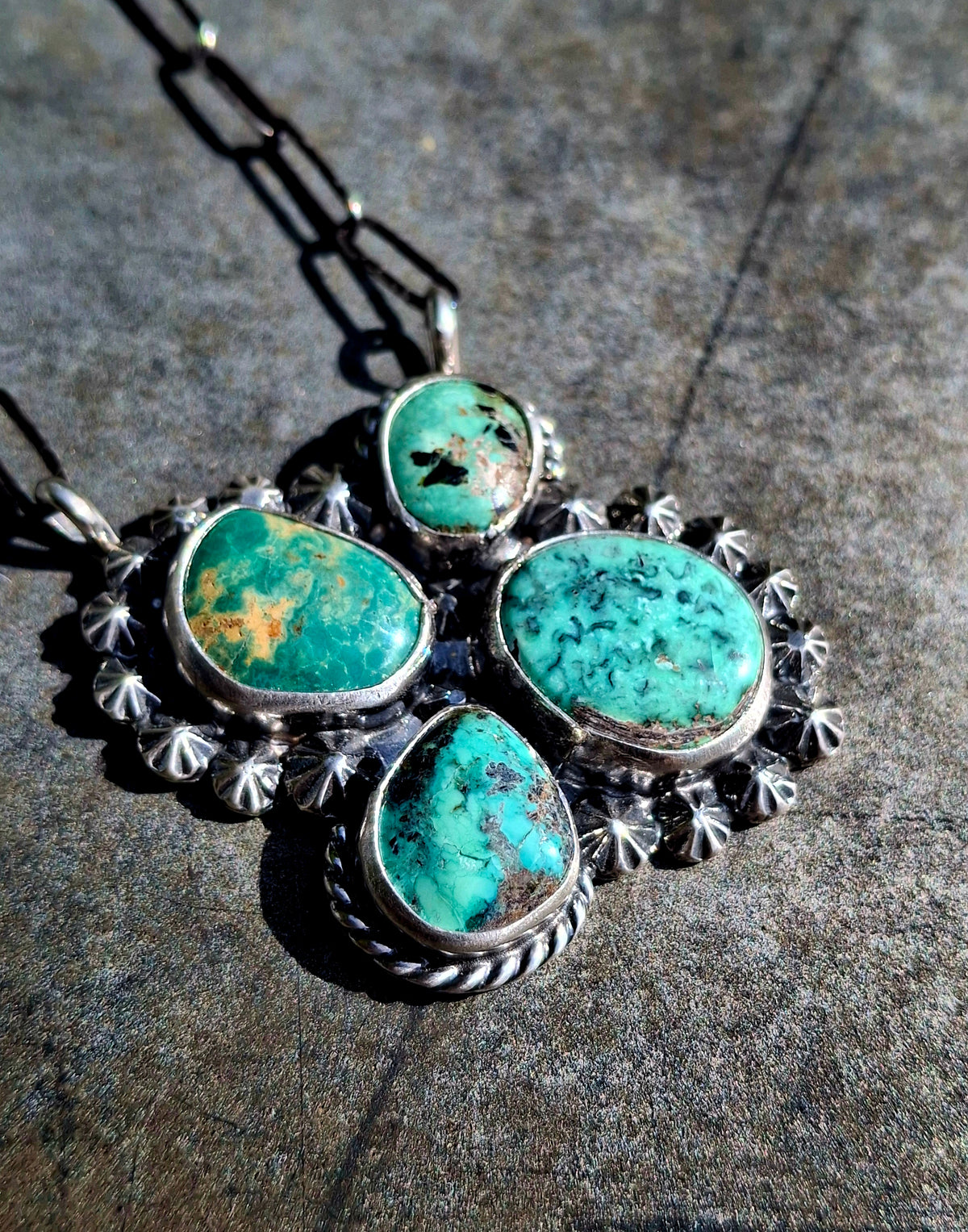 Mixed Turquoise Necklace