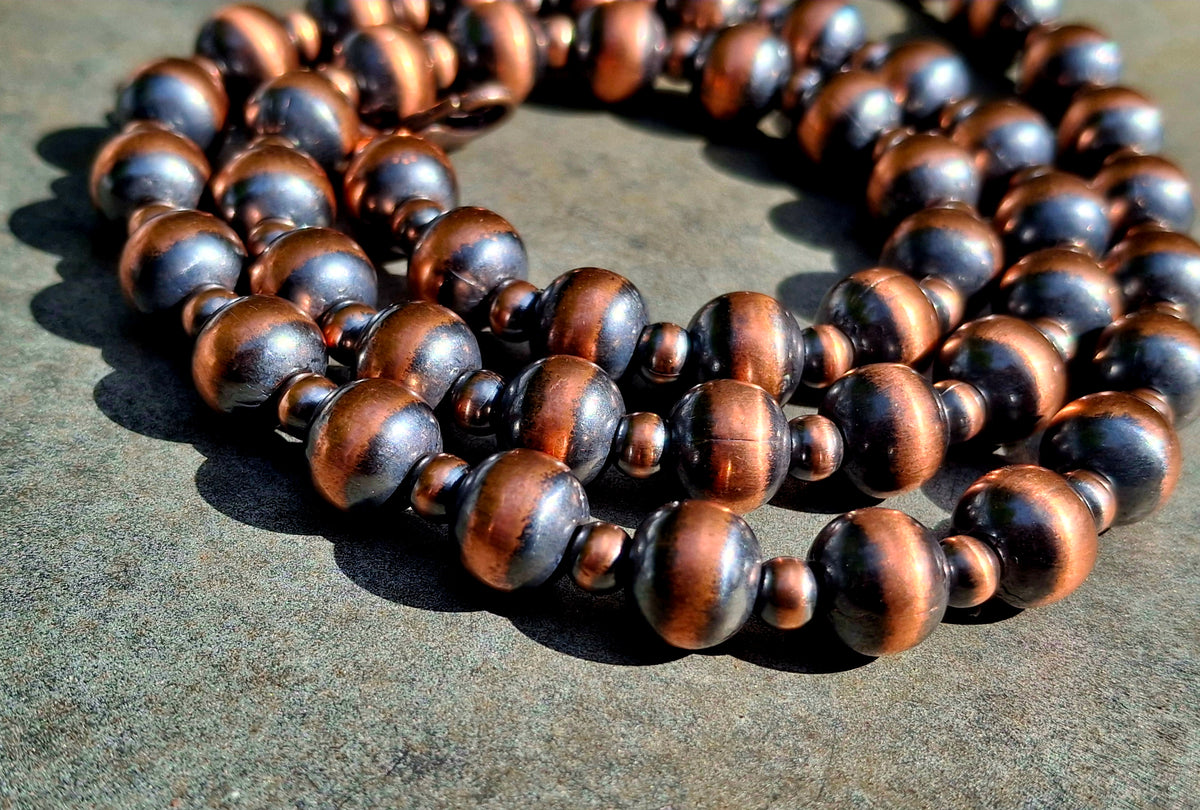 Copper Bead Necklace