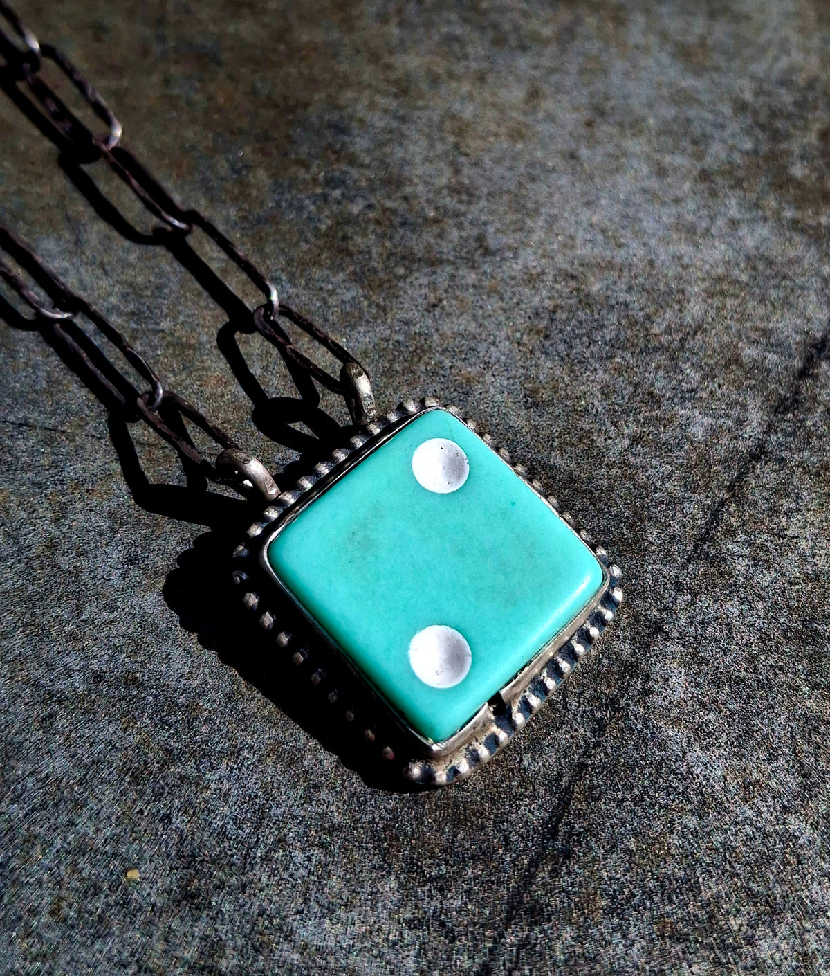 Kingman Dice Necklace