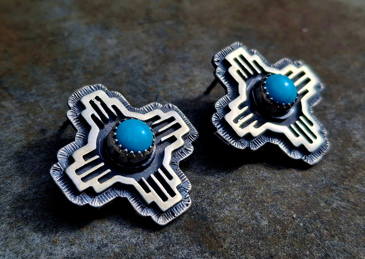 Kingman Zia Studs