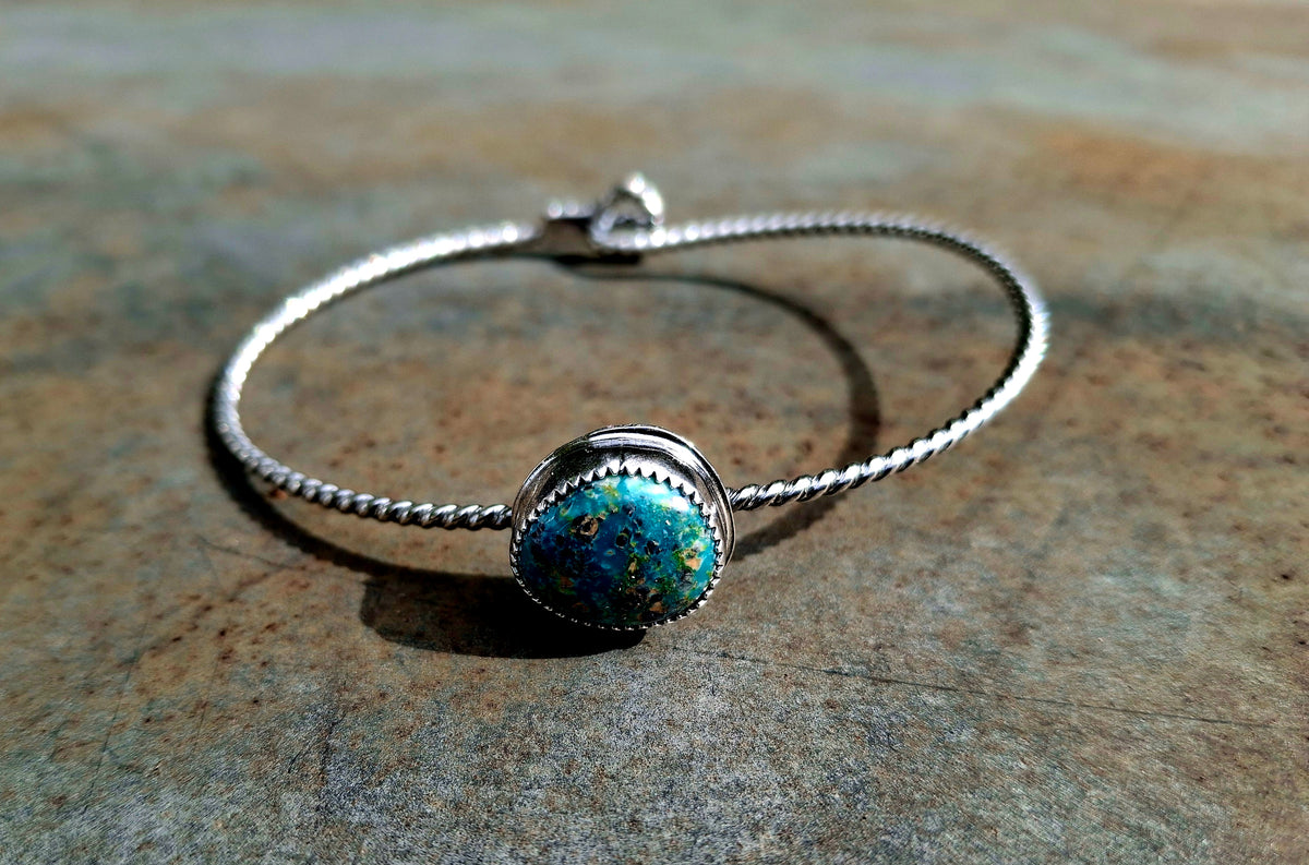 Fox Turquoise Bangle