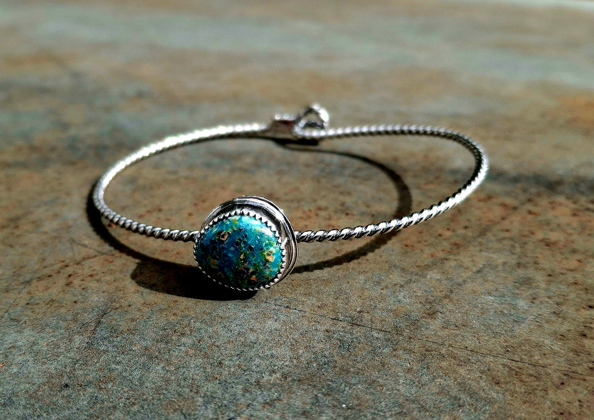 Fox Turquoise Bangle