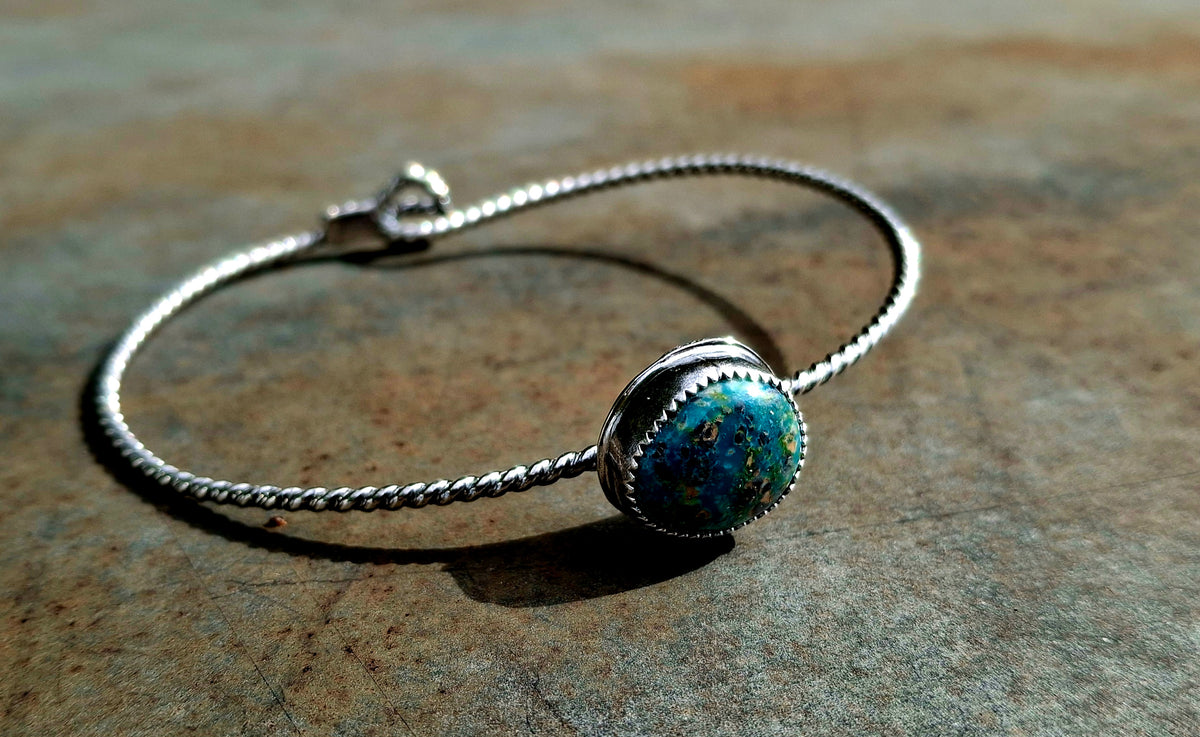 Fox Turquoise Bangle
