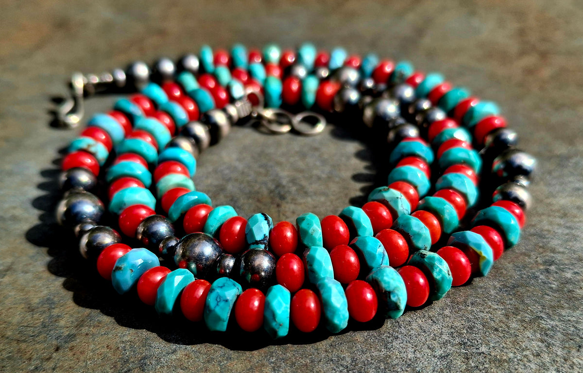 Hubei/Coral Bead Necklace