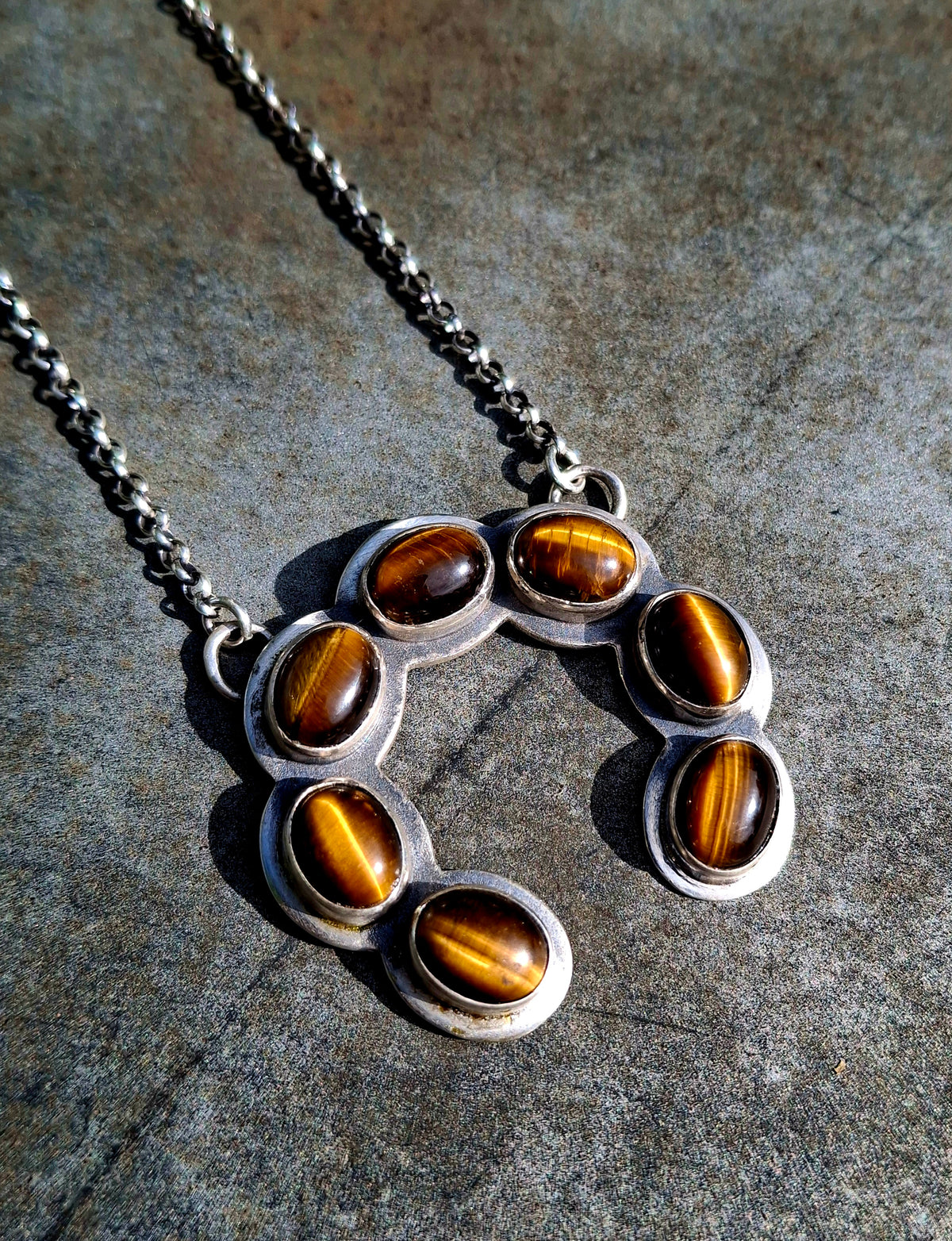 Tigers Eye Naja Necklace