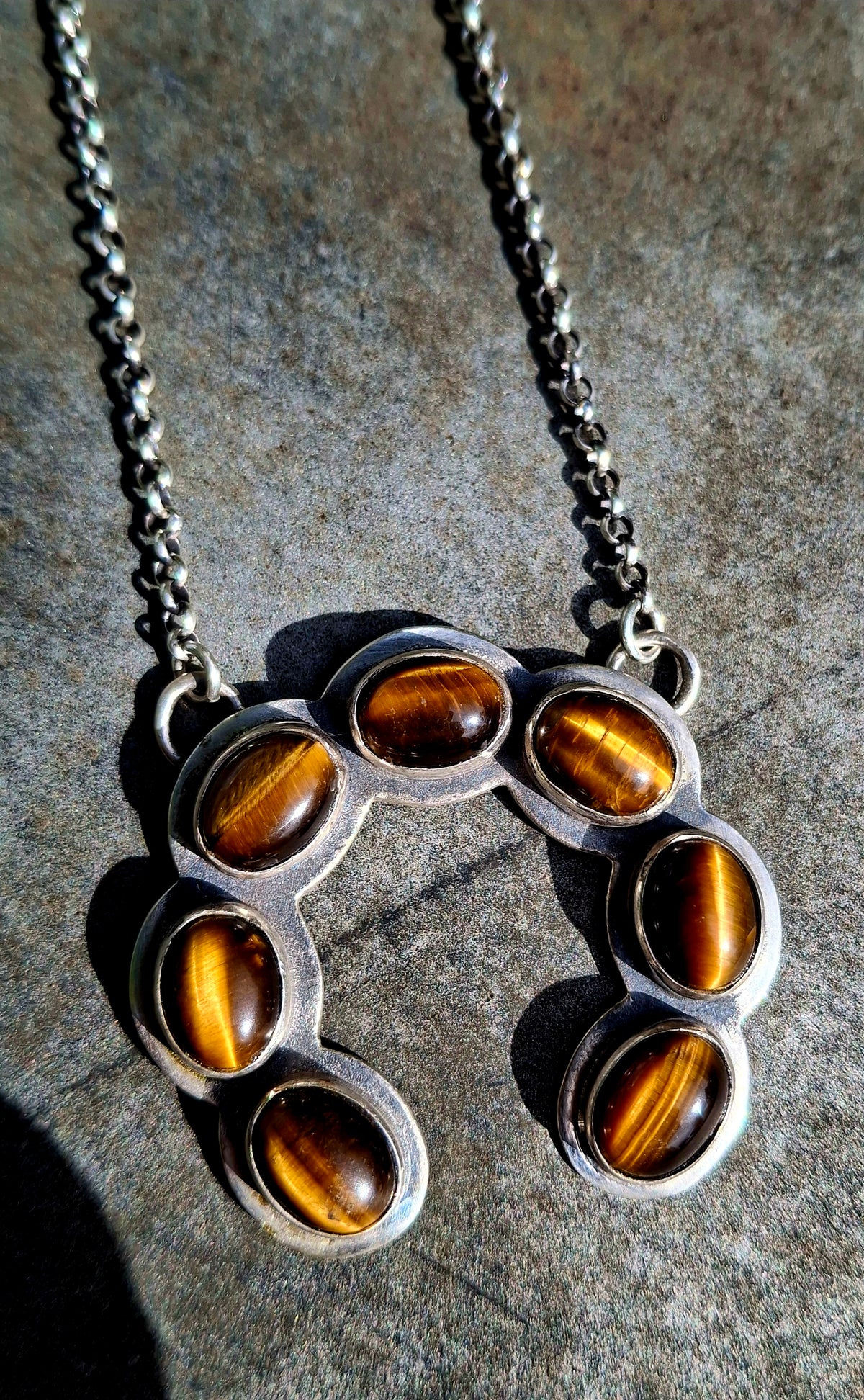 Tigers Eye Naja Necklace