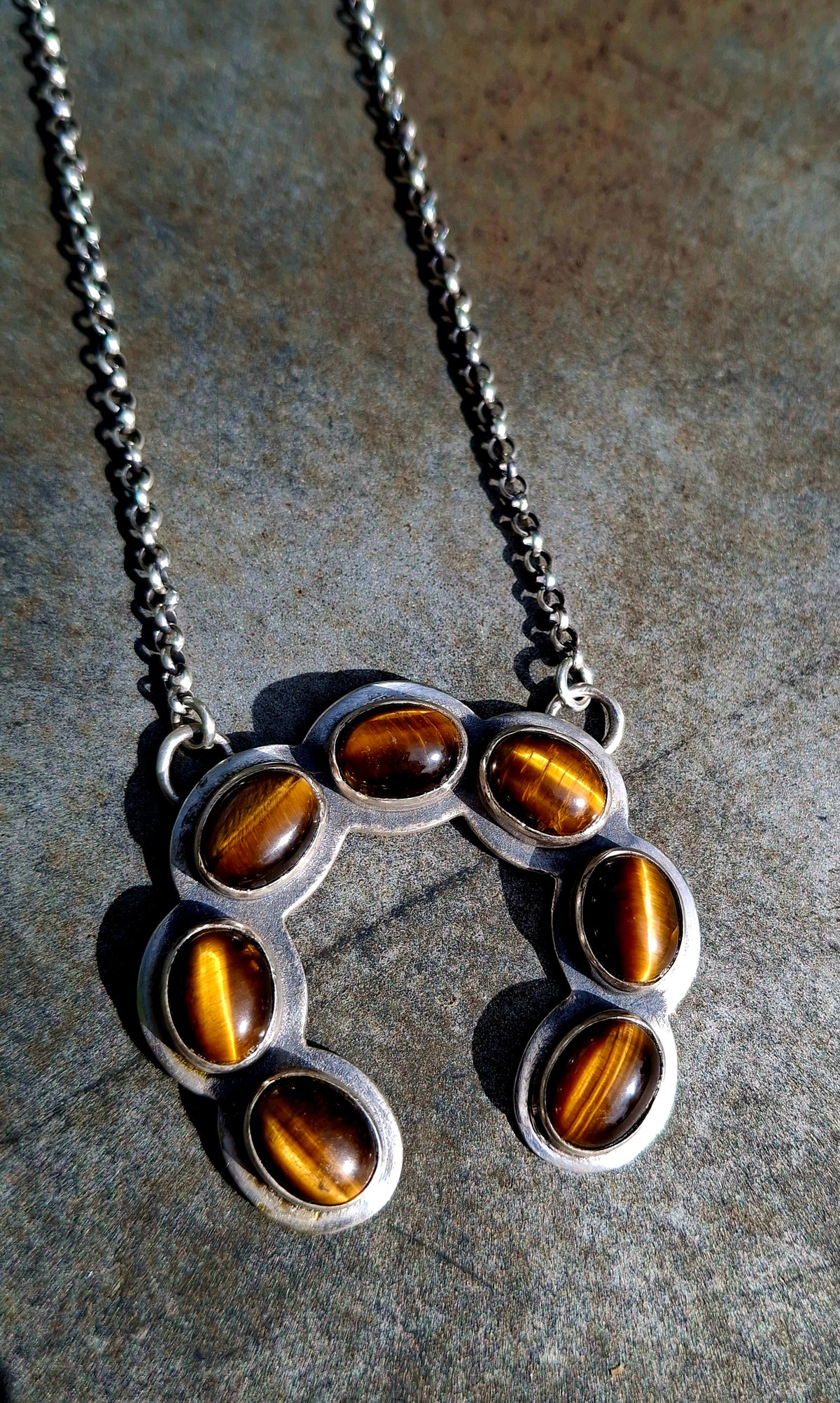 Tigers Eye Naja Necklace