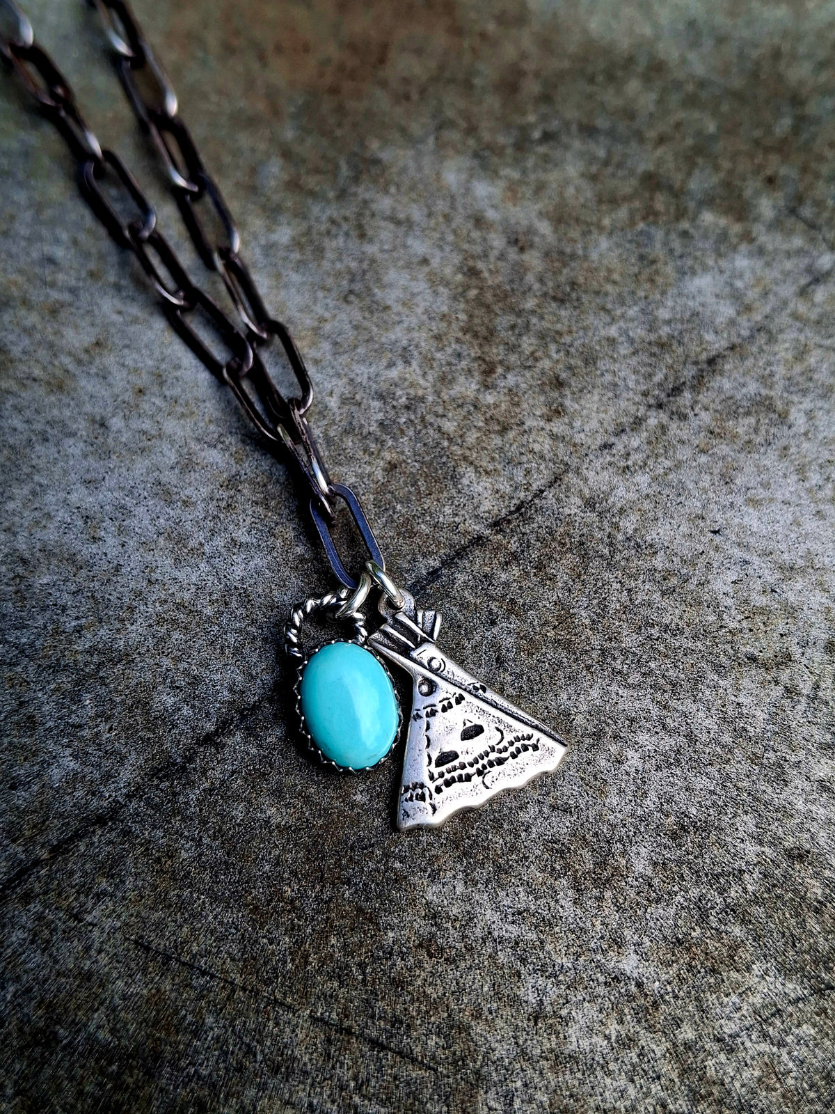 Kingman TeePee Necklace