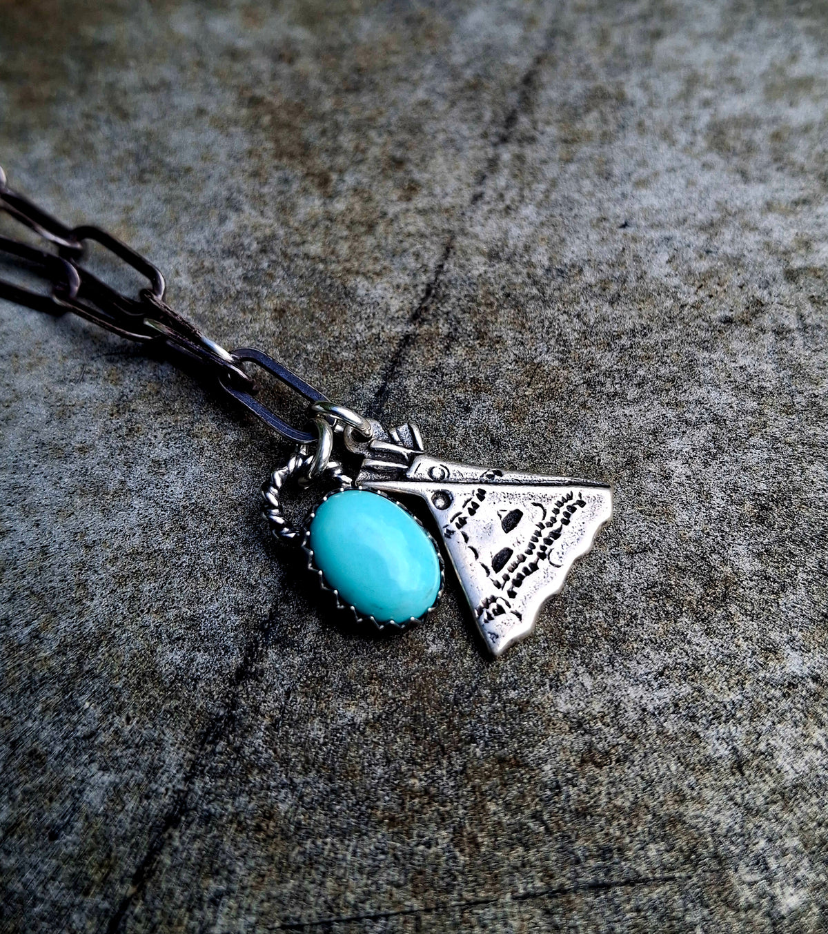 Kingman TeePee Necklace