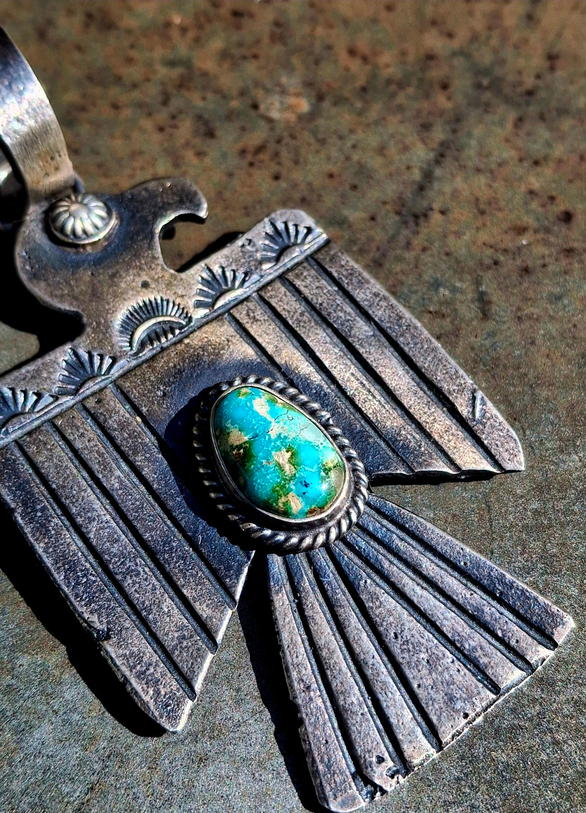 Sonoran Gold Thunderbird Pendant
