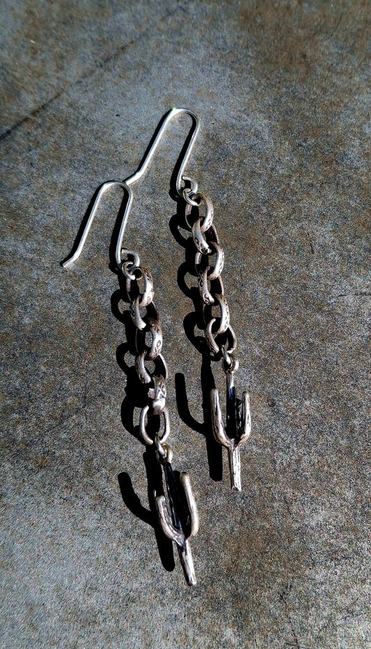 Cactus Dangle Earrings - E53