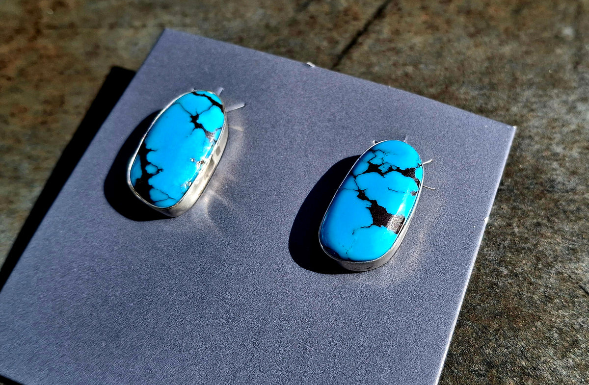 Egyptian Turquoise Studs