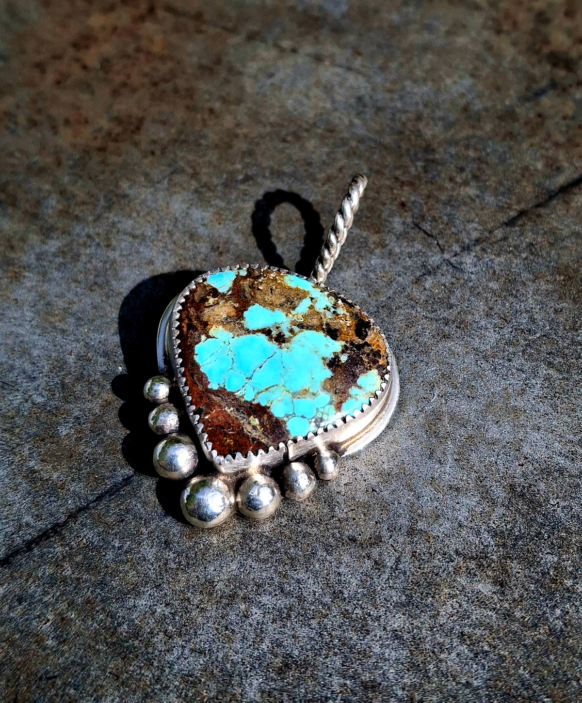 Mine 8 Pendant on Shepherds Hook