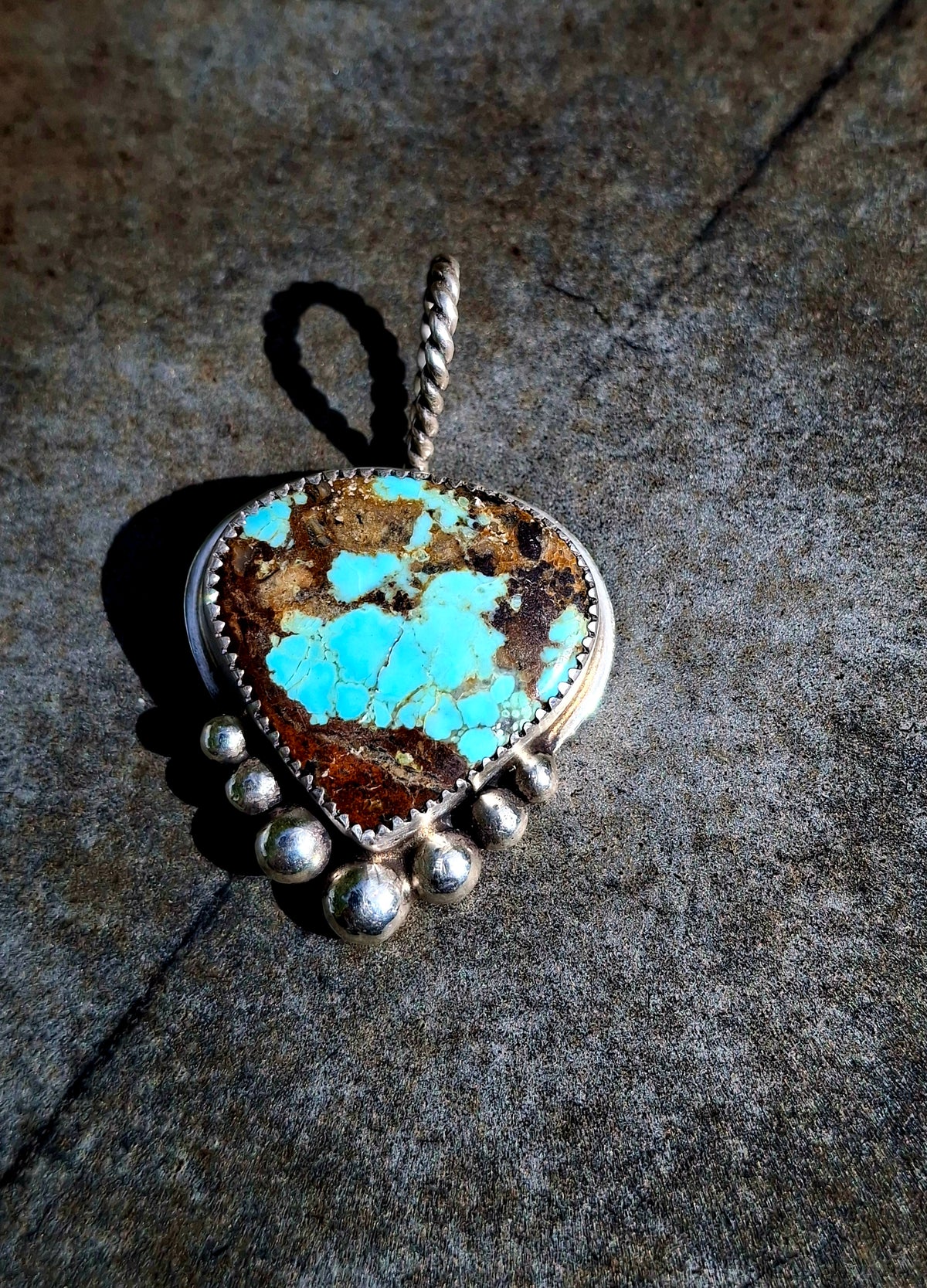 Mine 8 Pendant on Shepherds Hook