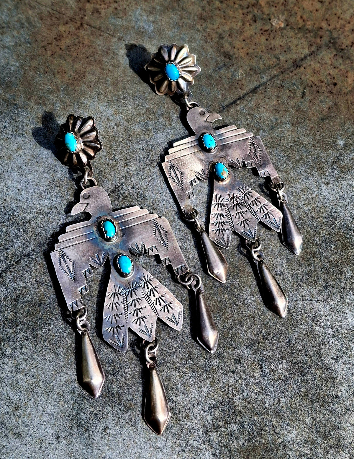Kingman Thunderbird Earrings