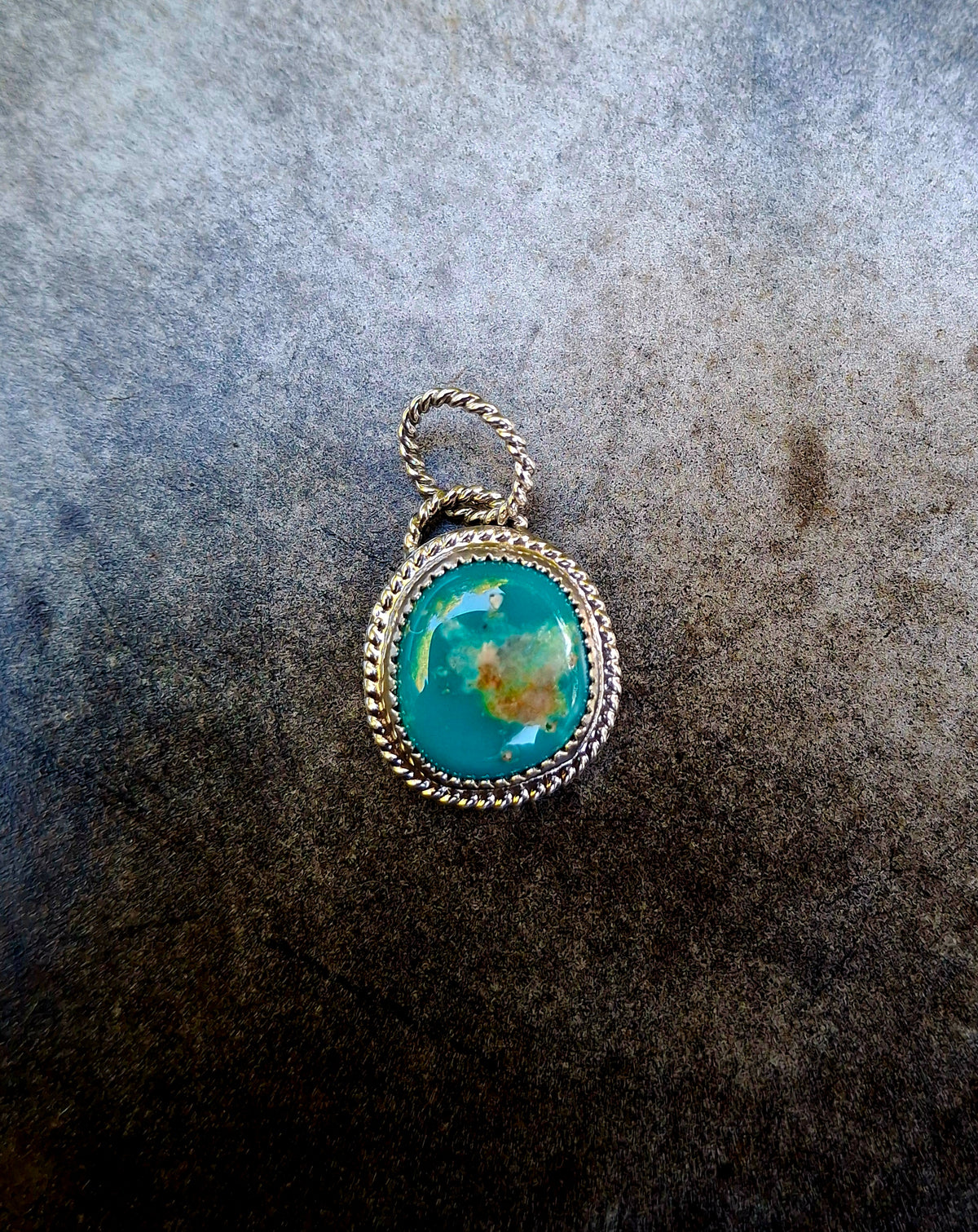 Fox Turquoise Pendant