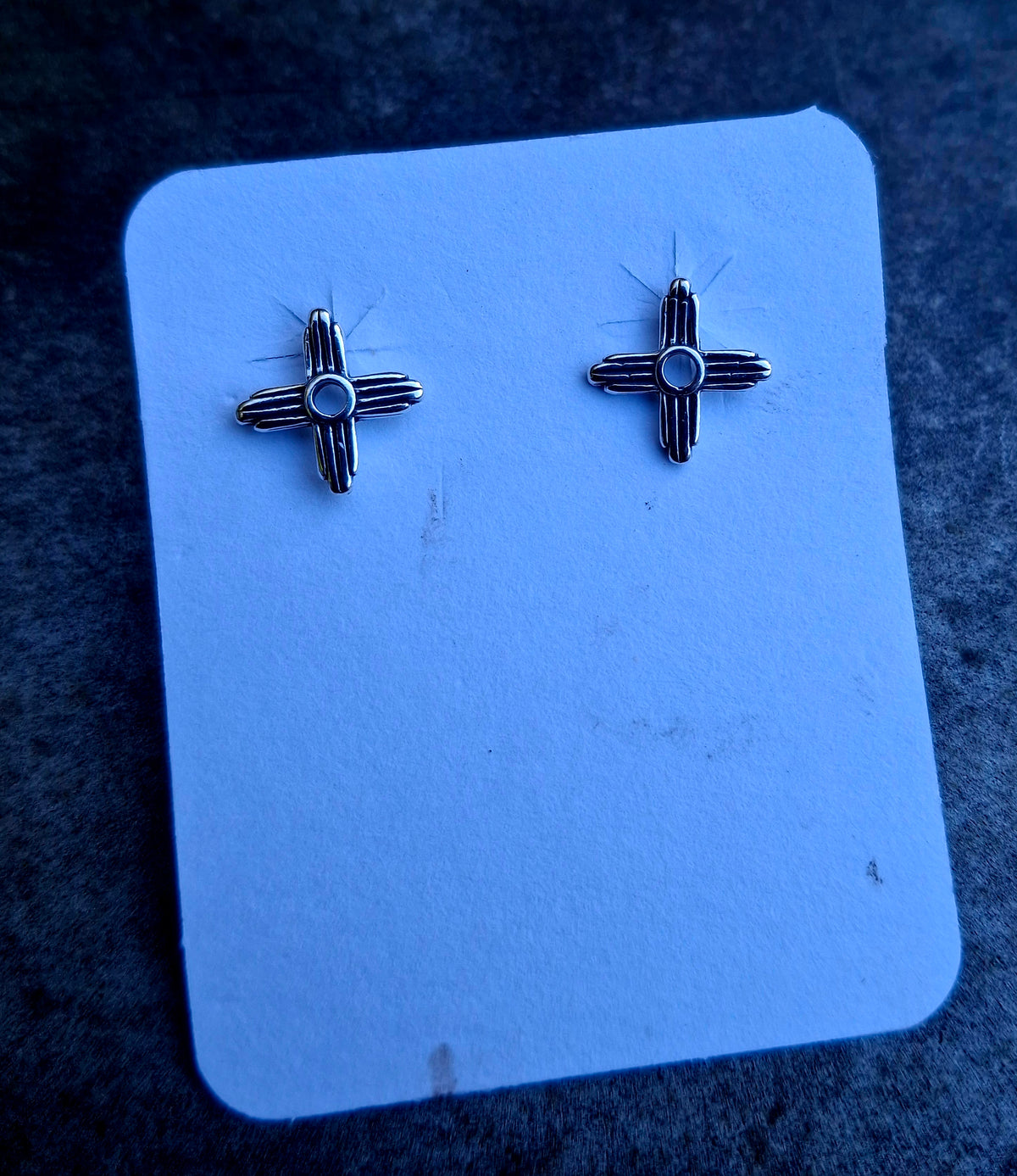 Sterling Zia Studs