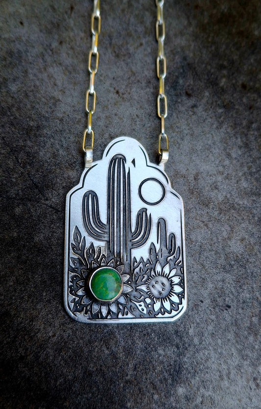 Hubei Cactus Necklace - N255