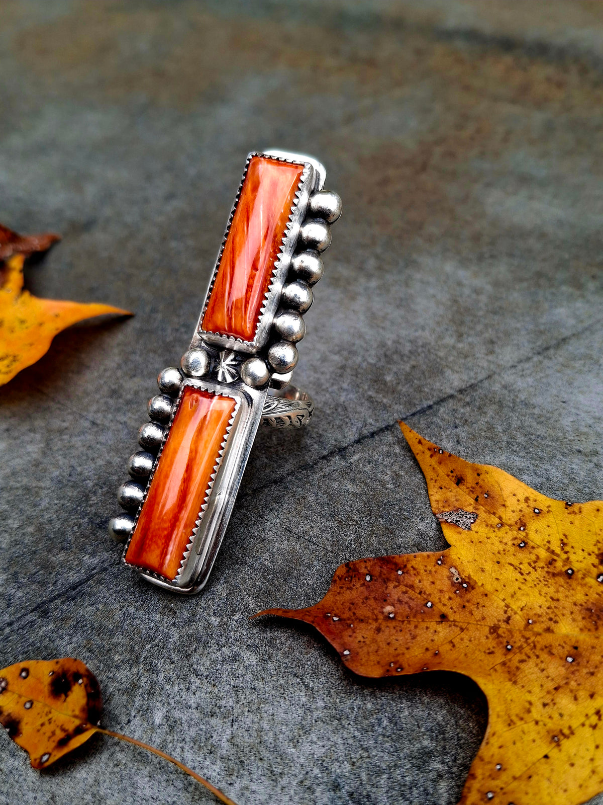 Spiny Oyster Adjustable Ring