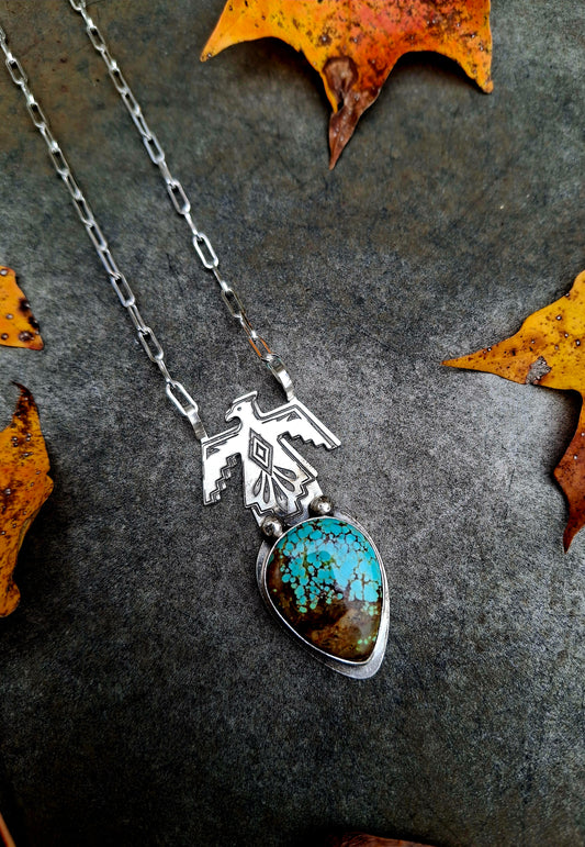 Mine 8 Thunderbird Necklace