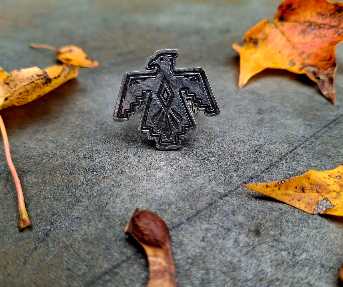 Thunderbird Adjustable Ring
